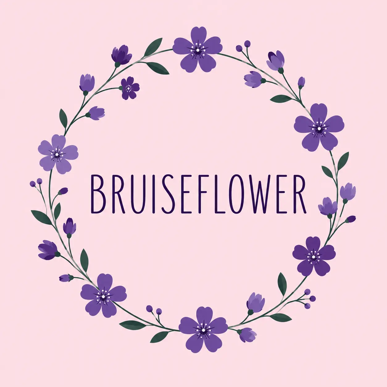 Bouquet: Bruiseflower cover art by Neural Nets and Pretty Patterns