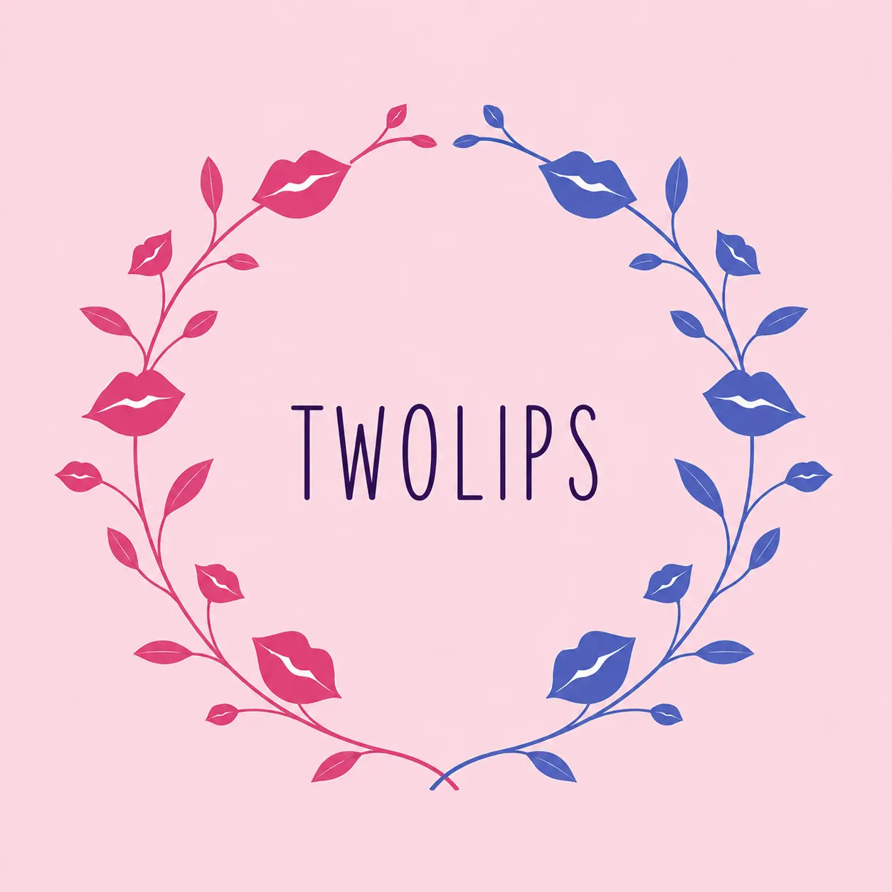 Bouquet: Twolips cover art by Neural Nets and Pretty Patterns