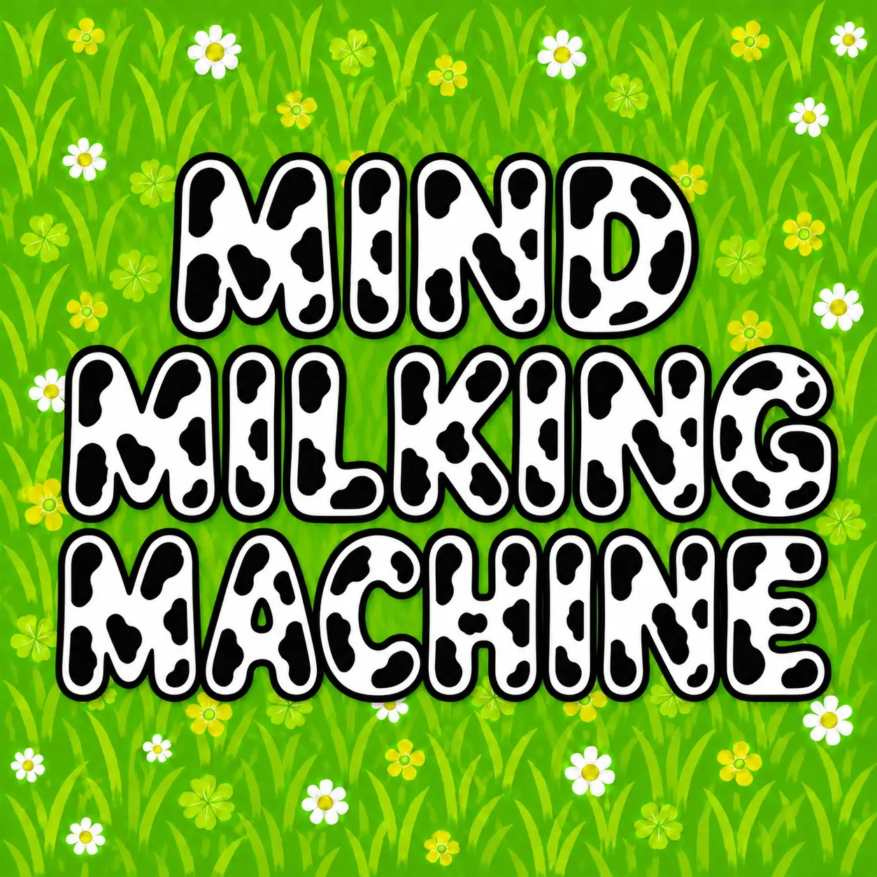 Mind Milking Machine cover art by Neural Nets and Pretty Patterns