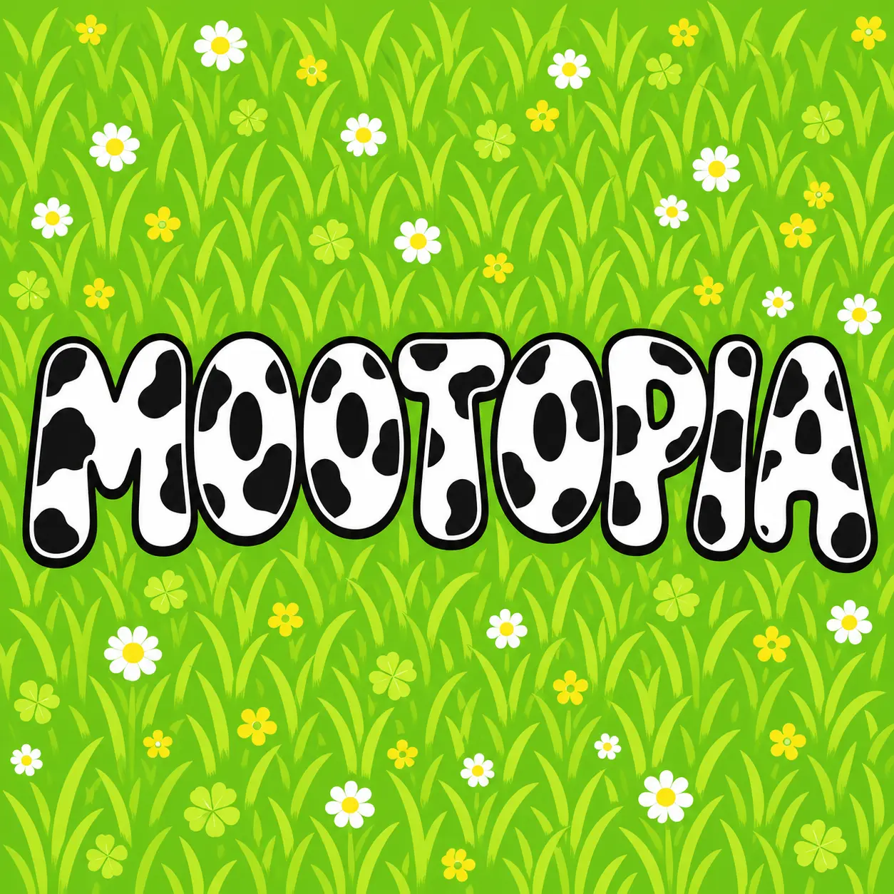 Mootopia cover art by Neural Nets and Pretty Patterns