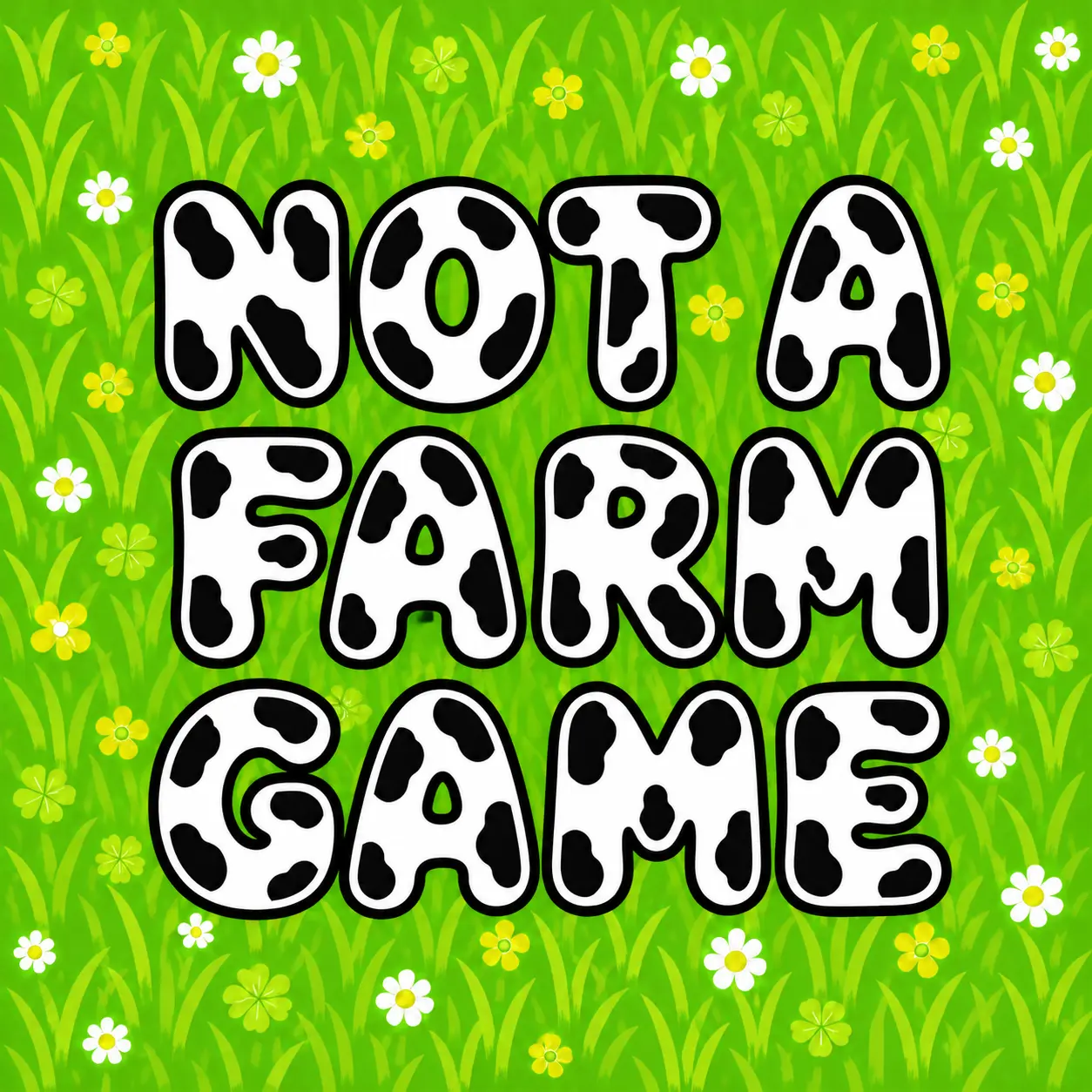 Not a Farm Game cover art by Neural Nets and Pretty Patterns