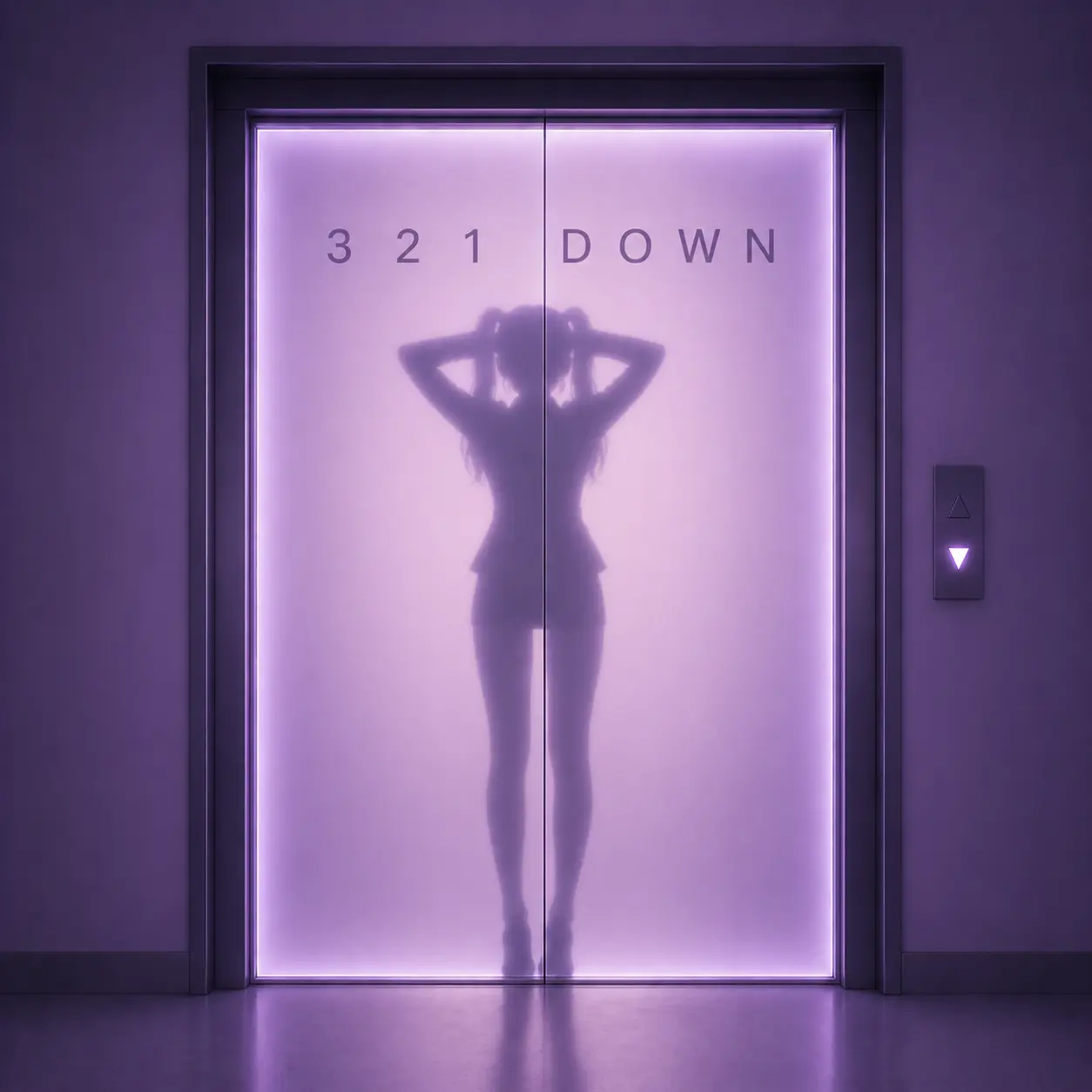 3 2 1 Down cover art by Neural Nets and Pretty Patterns