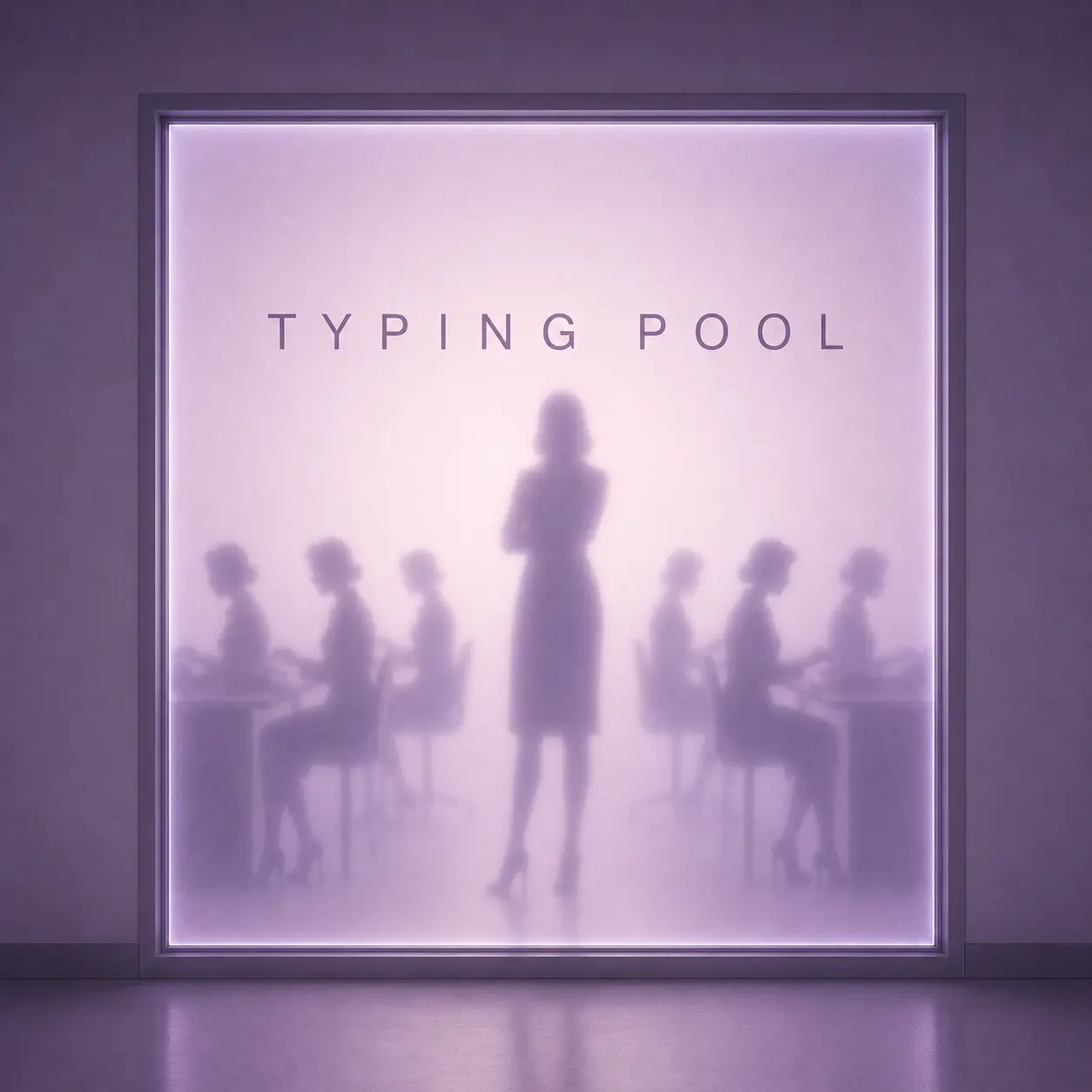 Typing Pool cover art by Neural Nets and Pretty Patterns